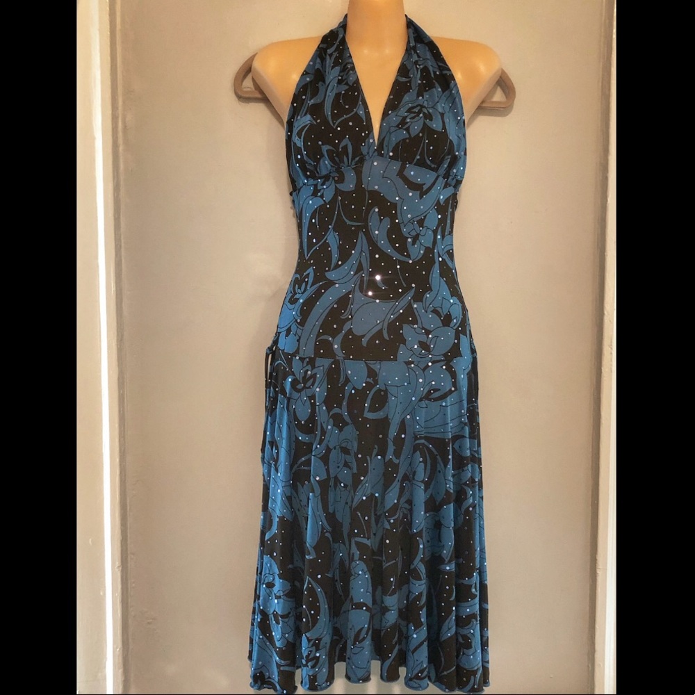 Dark Blue Cocktail Dress